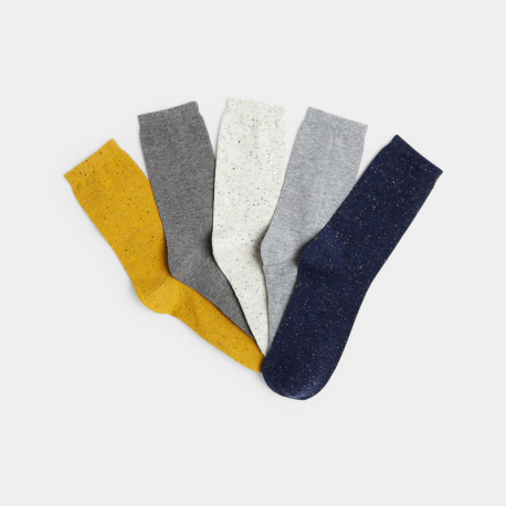 Okaidi Πολύχρωμες κάλτσες για αγόρια (συσκευασία 5)