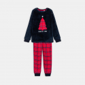 Okaidi Κόκκινες χριστουγεννιάτικες πιτζάμες για κορίτσια