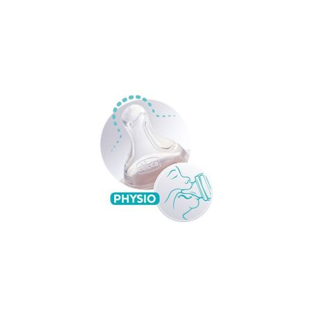 Μπιμπερό Chicco Perfect 5 240ml Ροζ 2m+ (1τμχ)