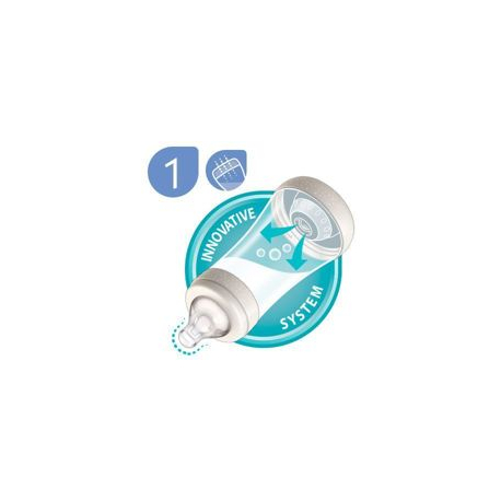 Μπιμπερό Chicco Perfect 5 240ml Ροζ 2m+ (1τμχ)