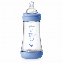 Μπιμπερό Chicco Perfect 5 240ml Σιέλ 2m+ (1τμχ)