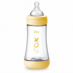Μπιμπερό Chicco Perfect 5 240ml Κίτρινο 2m+ (1τμχ)