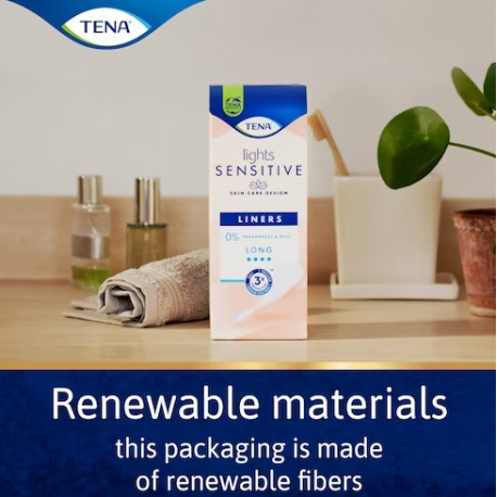 Σερβιετάκια ακράτειας Tena® Lights Sensitive Long