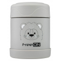 Θερμός φαγητού FreeON® 350ml Lion Grey