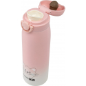 Θερμός υγρών FreeON® 480ml Kitty Pink