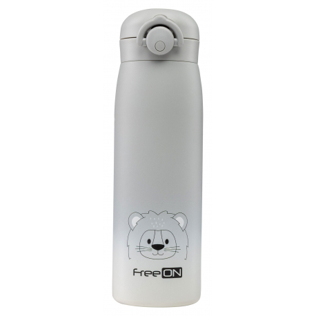 Θερμός υγρών FreeON® 480ml Lion Grey