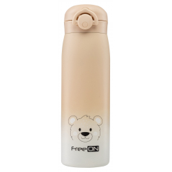 Θερμός υγρών FreeON® 480ml Bear Beige