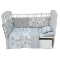 Πάπλωμα κρεβατιού Nona Bebe Tropical Grey