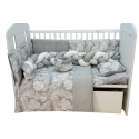 Πάπλωμα κρεβατιού Nona Bebe Tropical Grey