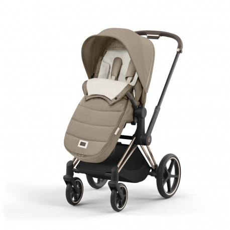 Ποδόσακος καροτσιού Priam &amp; Mios Cybex Platinum Cozy Beige