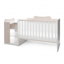 Πολυμορφικό κρεβάτι Lorelli® Multi White - Light Oak