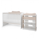 Πολυμορφικό κρεβάτι Lorelli® Multi White - Light Oak