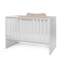 Πολυμορφικό κρεβάτι Lorelli® Multi White - Light Oak