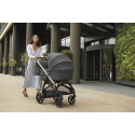 Σύστημα Inglesina Aptica Darwin System Quattro Velvet Grey - Chassis Palladio