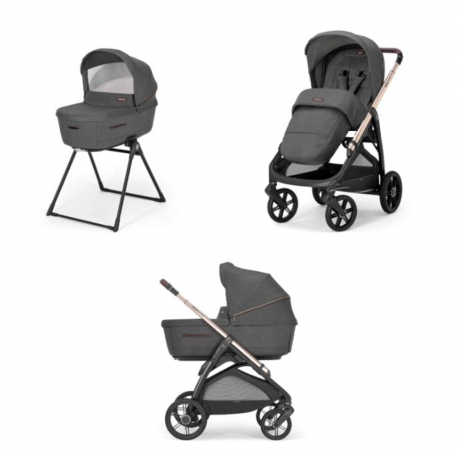 Σύστημα Inglesina Aptica System Duo Velvet Grey - Chassis Palladio Black