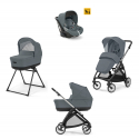 Σύστημα μεταφοράς Inglesina Electa Darwin Quattro Union Grey - Chassis Silver