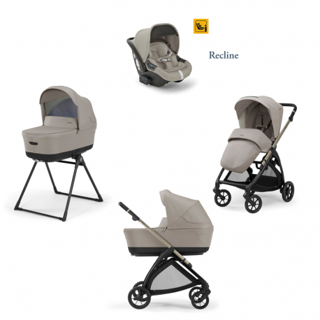 Σύστημα Inglesina Electa Darwin Recline System Quattro Battery Beige