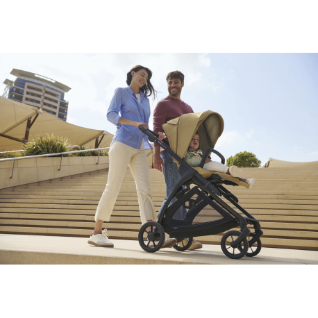 Σύστημα μεταφοράς Inglesina Electa Darwin Quattro Battery Beige-Chassis Iridium