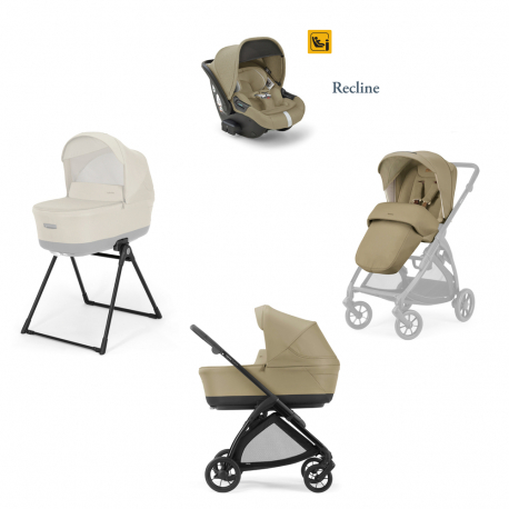 Σύστημα χωρίς βάση Inglesina Electa Darwin Recline System Quattro Dumbo Caramel