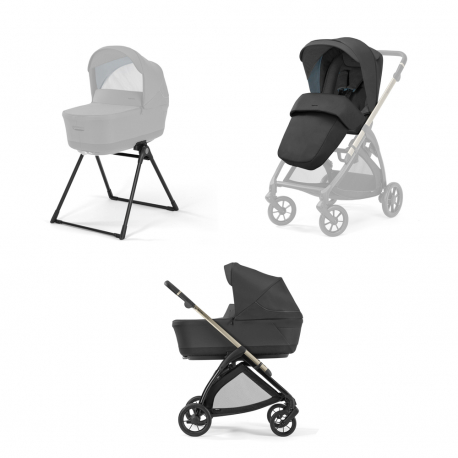 Σύστημα μεταφοράς χωρίς βάση Inglesina Electa System Duo Upper Black
