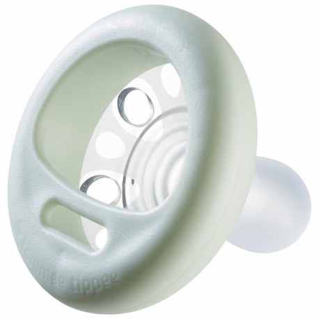 Πιπίλες νύχτας Tommee Tippee Night Time 0-6M Πράσινο, σετ των 2