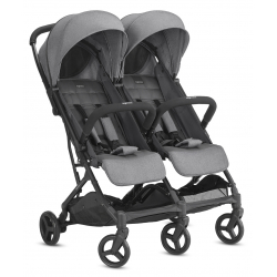 Καρότσι διδύμων Inglesina Twin Sketch Black Grey