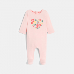 Obaibi Φορμάκι ύπνου με καρδιές και λουλούδια ροζ για μωρά κοριτσάκια