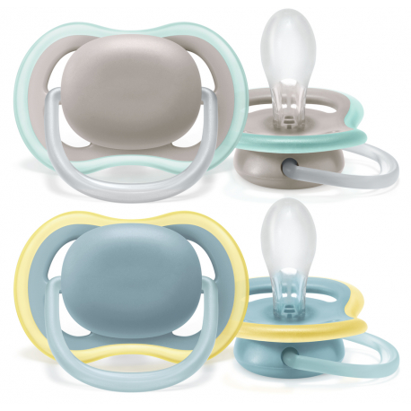 Πιπίλες Philips Avent Ultra Air 18m+ Beige/Dawn, σετ των 2 - SCF349/01