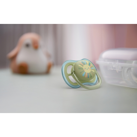 Πιπίλες Philips Avent Ultra Air 0-6m Boy, σετ των 2 - SCF085/58