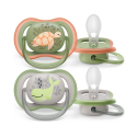 Πιπίλες Philips Avent Ultra Air 6-18m Boy, σετ των 2 - SCF085/60