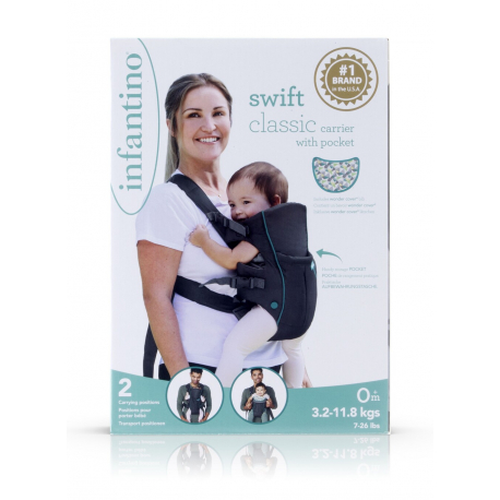 Μάρσιπος Infantino® Swift Classic Carrier with pocket Γκρι