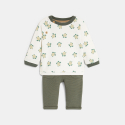 Obaibi Baby boy's green turtle sweatshirt and trousers