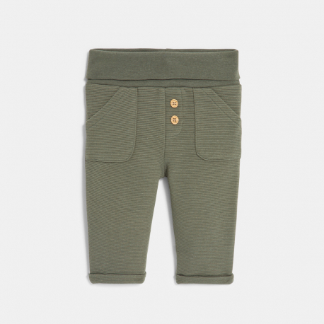 Obaibi Sweat tortue et pantalon vert bebe garcon