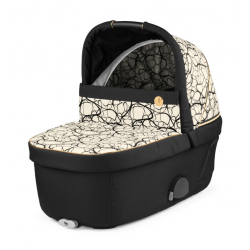 Port-bebe Peg Perego Culla Belvedere Graphic Gold & Home Stand