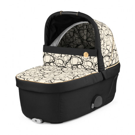 Port-bebe Peg Perego Culla Belvedere Graphic Gold &amp; Home Stand