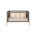 Βρεφικό κρεβάτι Troll Nursery Torsten Seal Grey - Teak