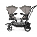 Βάση καροτσιού διδύμων Peg Perego Duette Piroet Silver - Black