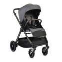 Καρότσι και port-bebe Cangaroo Macan Grey