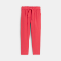 Okaidi Pantalon chino uni jaune Fille