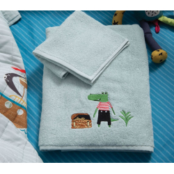 Παιδικές πετσέτες Nef-Nef Homeware Party On Island σετ 2 τμχ