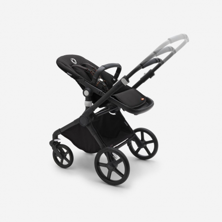 Καρότσι και port-bebe Bugaboo Fox Cub Complete Black - Desert Beige