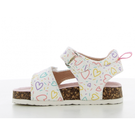 Πέδιλα για κορίτσι Safety Jogger Καρδιές White