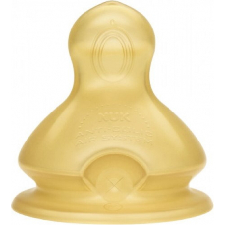 Θηλές από καουτσούκ Nuk® First Choice+ για γάλα (0-6m), σετ των 2