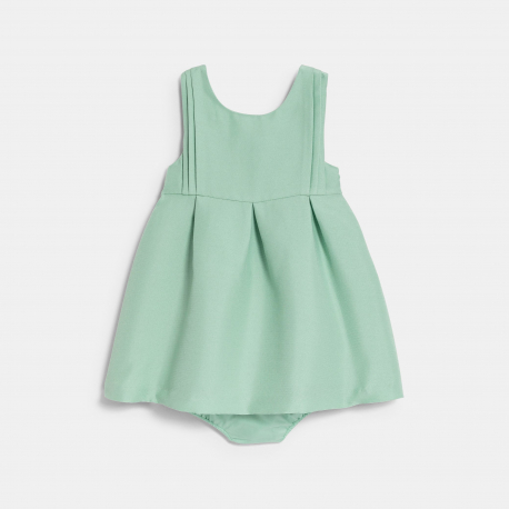 Obaibi Baby girl&#039;s green shiny dress