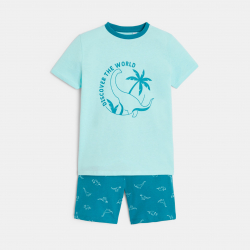 Okaidi Boy's blue short pyjamas