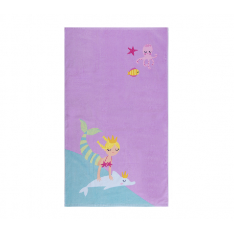 Πετσέτα θαλάσσης Nef-Nef Homeware Mermaid Having Fun 70x120 cm