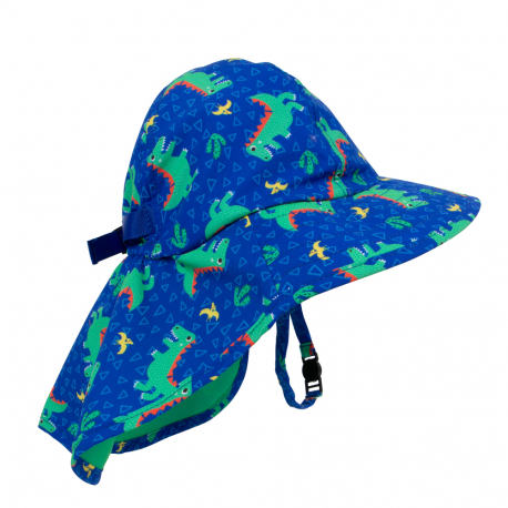 Καπέλο με αντηλιακή προστασία Zoocchini™ Devin the Dinosaur 6-24 μηνών