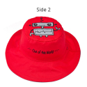 Καπέλο διπλής όψης βαμβακερό FlapJackKids Spaceship/Robot 4-6 ετών