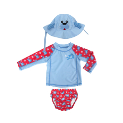 Σετ μπλούζα, πάνα-μαγιό και καπέλο Zoocchini™ Sunny the Seal 12-24 μηνών