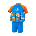 Μαγιό-σωσίβιο ολόσωμο Konfidence™ Floatsuit Cyan Clownfish 2-3 ετών